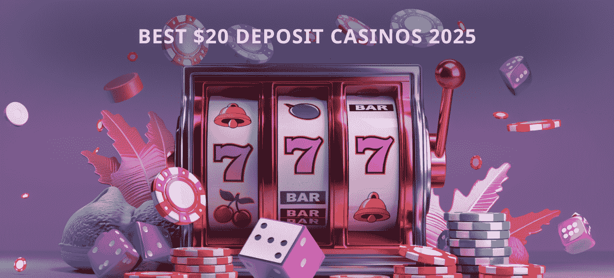 Games selection at $20 minimum deposit casinos